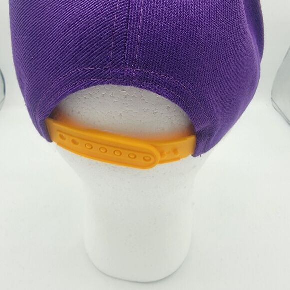 Mens California Cap, Snap Back, Orange And Purple, Brand new - Picture 5 of 8